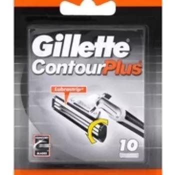 Gillette ContourPlus vervangmesjes, 10-pack