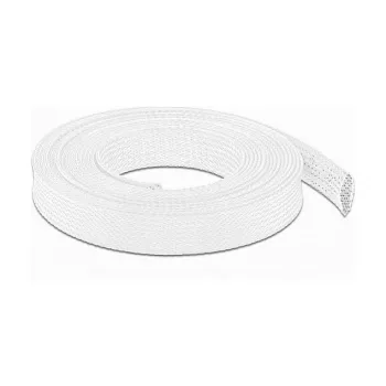 Gevlochten slang DeLOCK 20805 10 m x 19 mm wit