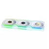 Ventilator Lian Li UNI FAN SL Wireless LCD 120 12 cm wit 3 stuks