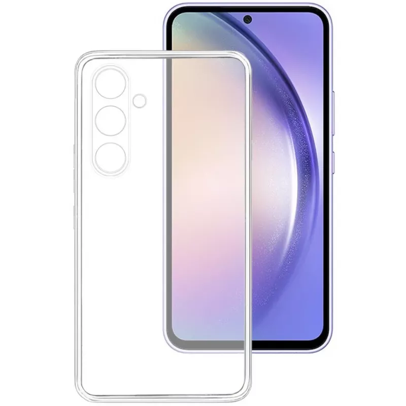 4smarts 540694 hoes voor Samsung Galaxy S23 FE, schokbestendig, krasbestendig, transparant