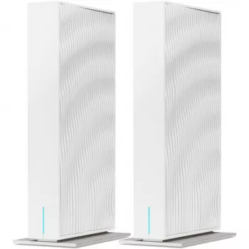 Acer Wave 7, Wi-Fi 7 Mesh-router, EU-stekker, Dual-Pack, Draadloze router Gigabit Ethernet Dual-Band (2,4 GHz + 5 GHz of 2,4 GHz + 6 GHz)