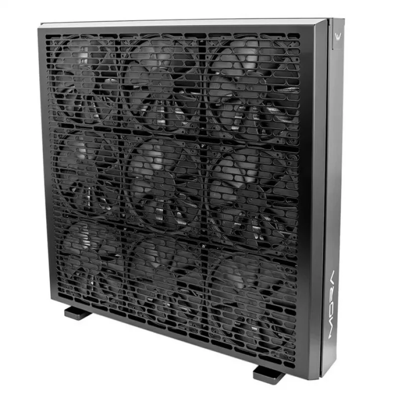 Radiator Watercool MO-RA IV 600 zwart — ondersteunt 120-mm ventilatoren