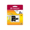 Transcend 2GB MicroSD TS2GUSD flashkaart
