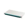 Patchpaneel A-LAN DN-96422/3 24x SC duplex OM3 grijs