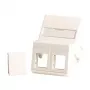 Lanview LVN127871 wandplaat/schakelaarafdekking wit