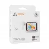 Koptelefoon SBOX EB-TWS08-W touchscreen-display wit