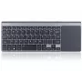 Tracer EXpert RF is een ergonomisch full-size draadloos toetsenbord met QWERTY-indeling, membraantoetsen en een slank zwart-grijs design. Ontworpen voor gebruik thuis en op kantoor, combineert het een geïntegreerd touchpad en multimediatoetsen met een 2,4-GHz draadloze verbinding, om een compacte invoeroplossing te bieden voor televisies, consoles, notebooks en klassieke pc's.