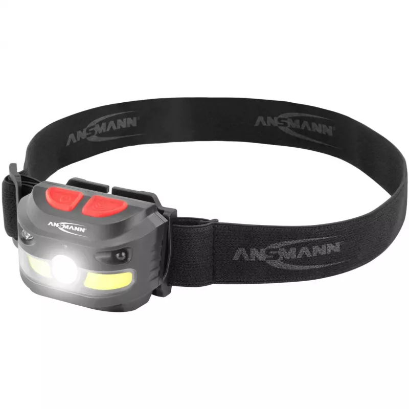 Hoofdlamp Ansmann HD250RS zwart COB LED 4W IP54