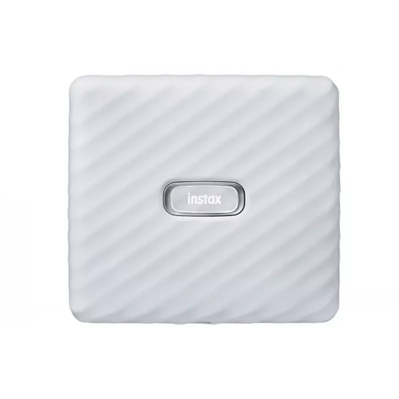 Fujifilm instax Link WIDE 16719574 kleuren-LED-fotoprinter, afdrukken van 86 x 108 mm, tot 5 afdrukken/min, Bluetooth 4.2 LE, Ash White