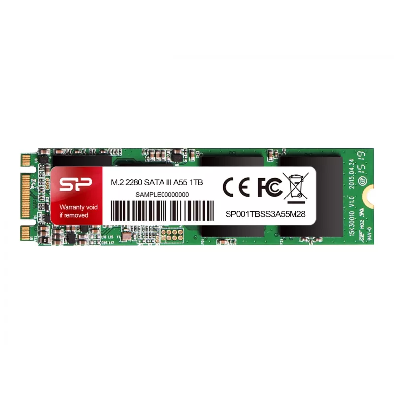 SSD Silicon Power SP256GBSS3A55M28 256 GB half-slank SATA III, 560/530 MB/s, SLC