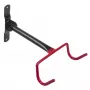 Wandgemonteerde fietsenstandaard MACLEAN MC-430, horizontale steun, draagt tot 30 kg, zwart