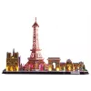 3D-puzzel CubicFun City Line Paris LED 115 stuks