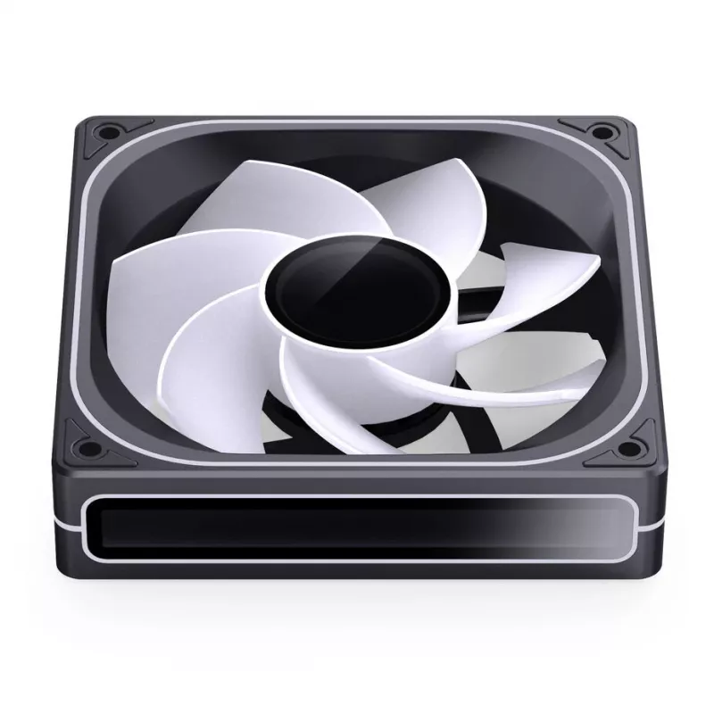 120mm PWM ARGB behuizingsventilator Jonsbo ZB-120 Reverse Blade, zwart