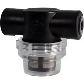 Alphacool ES Inline deeltjesfilter 2x G1/4 binnendraad (13888)