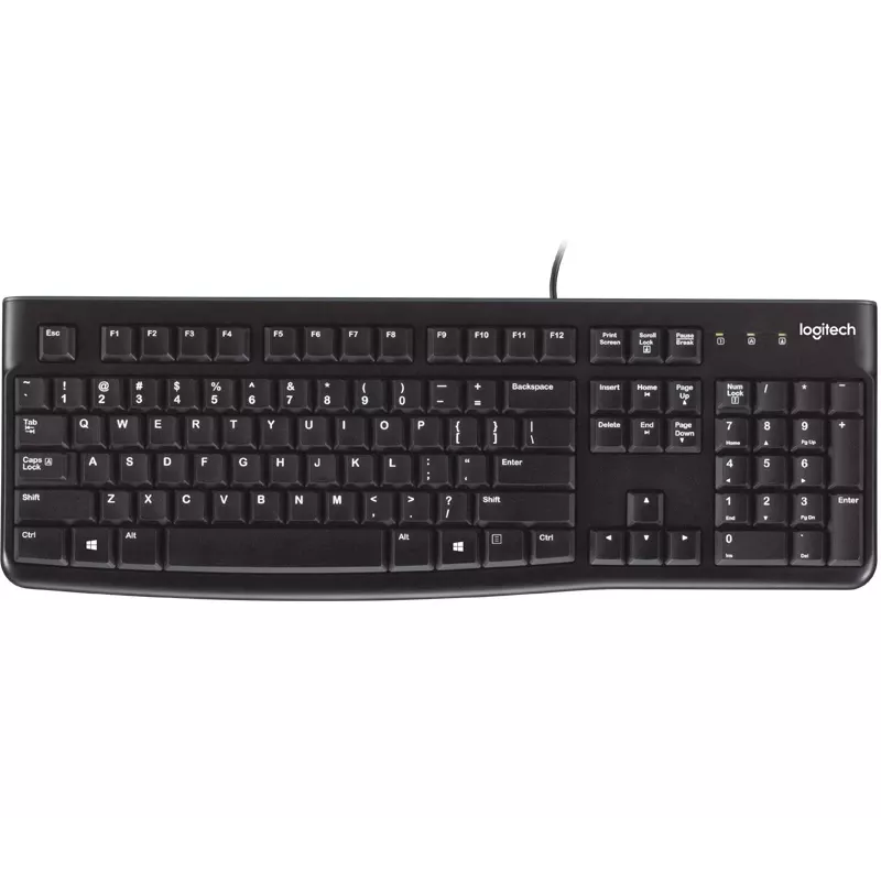 Toetsenbord K120 For Business Blk - Heb - EMEA-914
