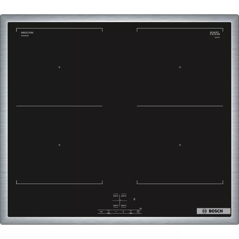 Bosch HEG578BB4 + NVQ645CB6E kooktoestel-set zone-inductiekookplaat elektrisch