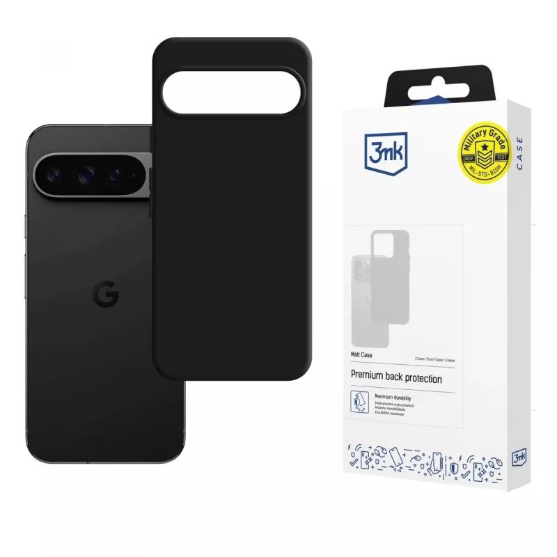 Beschermhoes 3MK Matt Case voor Google Pixel 10 Pro XL – slanke, robuuste, matte afwerking
