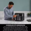 Ninja AF200EU friteuse dubbel 7,6 L standalone 2400 W heteluchtfriteuse zwart