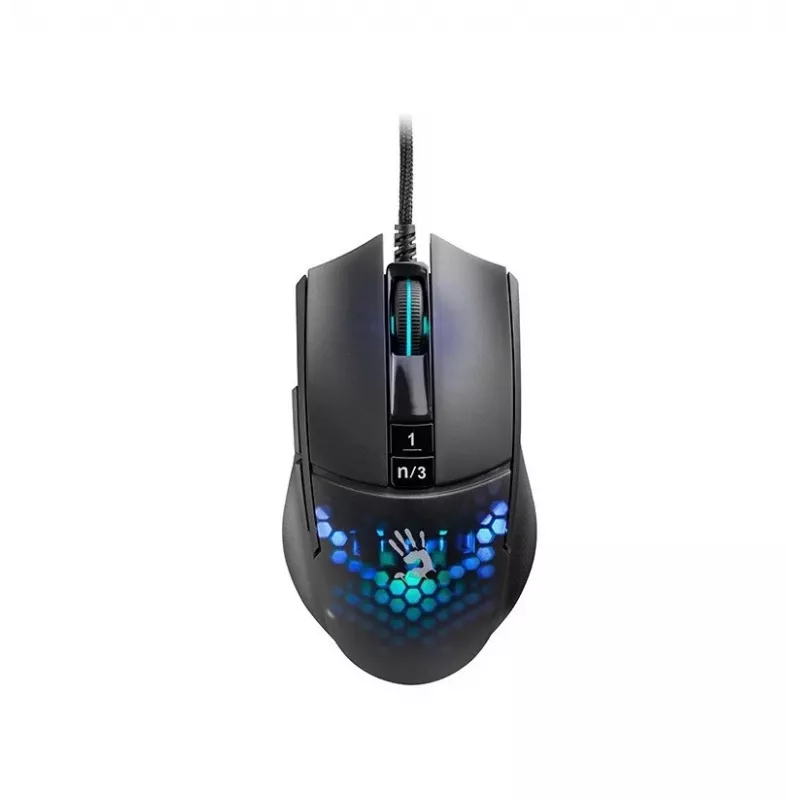 A4Tech BLOODY A4TMYS47113 L65 MAX RGB honeycomb (geactiveerd) muis USB Type-A optisch 12 000 DPI