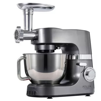 Adler AD 4221 keukenmachine — 7 L roestvrijstalen kom, 1200 W, 6 snelheden, planetaire menger
