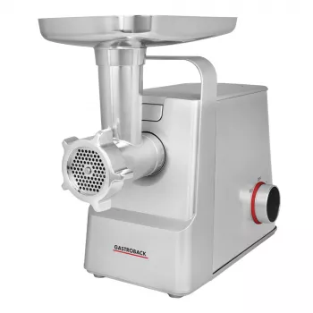 Vleesmolen GASTROBACK 41407 — 2100 W, RVS behuizing, 2,5 kg/min doorvoer