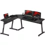 HUZARO HERO 6.0 zwart GAMING-TAFEL