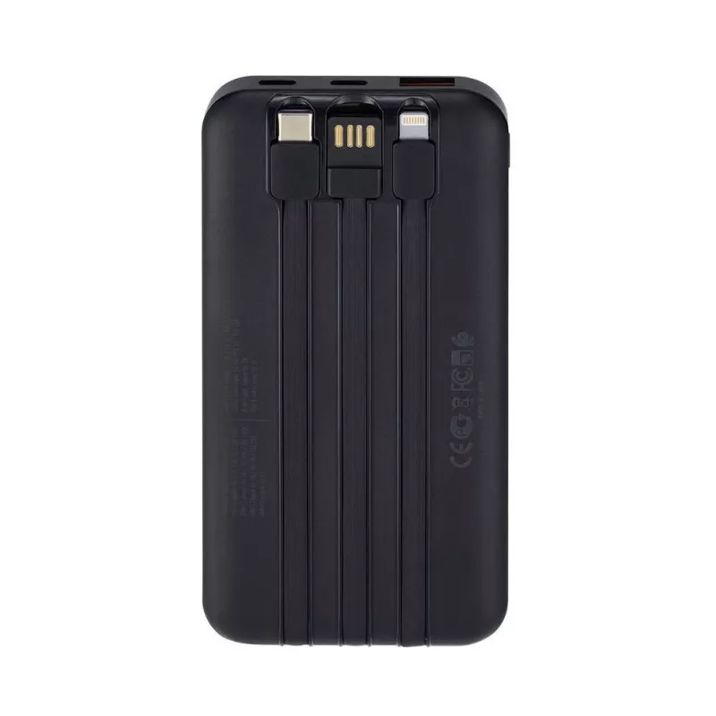 Powerbank USB 10000MAH/VA2211 zwart Rivacase