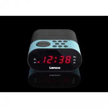 Klokradio Lenco CR-07 zwart blauw
