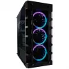 LC Power Gaming 709B Solar_System_X - tower - ATX - zonder voeding - zwart - USB/audio (LC-709B-ON)