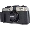 Pentax 17 filmcamera, zwart/zilver
