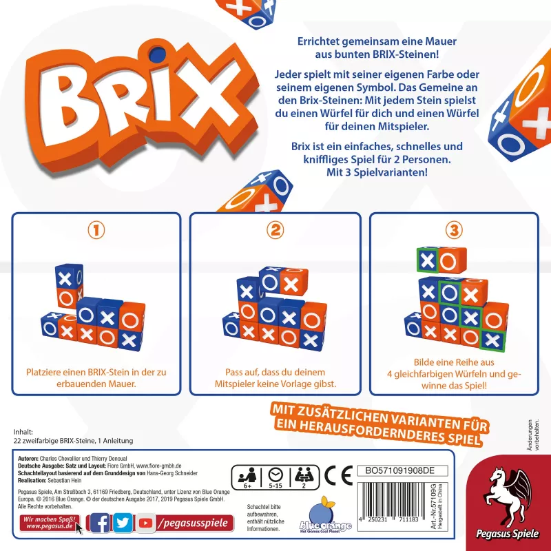 Brix, Bordspel