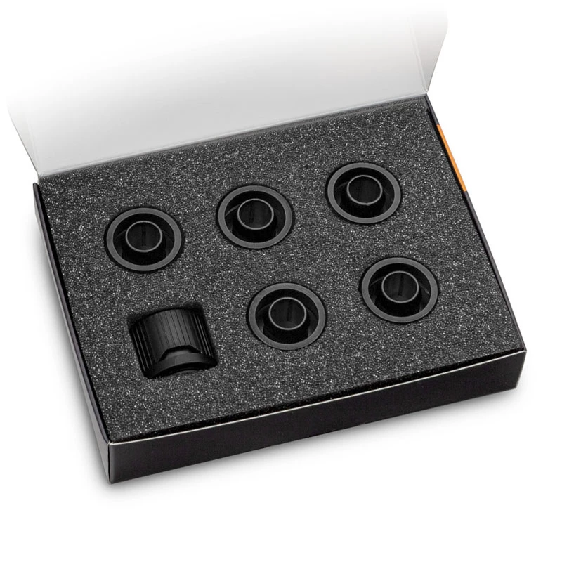 EK Water Blocks EK-Quantum Torque STC 10/13 - 6-pack, zwart