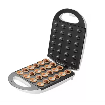 Wafelijzer Adler AD 3039 — 24 wafels, 1600 W, wit, antiaanbaklaag, koelblijvende handgrepen