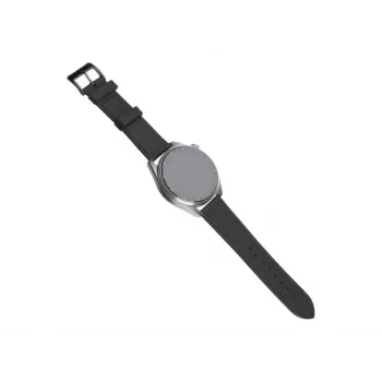 Leren band FIXED FIXLST-20MM-BK – 20 mm snelwissel zwart voor smartwatches