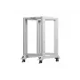 Open rack 19 18U 600x800 grijs