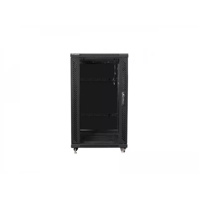 Lanberg FF01-6822-12B Rackkast 22U vrijstaand Zwart