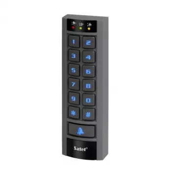 SATEL-toetsenbord met leesfunctie. INT-SCR-BL