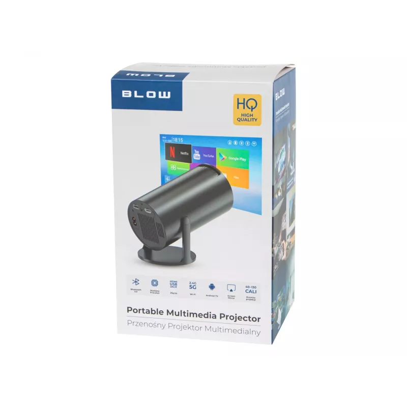 Projector BLOW 79-705 — 720p-resolutie, 3000 lumen