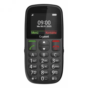 Siemens GL395 zwarte mobiele telefoon 5,6 cm / 2,20 inch - 0,30 Mpx camera (S30853-H1230-R101)