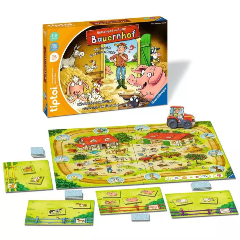 tiptoi Bauernhof-Puzzlespaß, bordspel