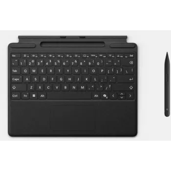 Toetsenbordhoes Microsoft Surface Pro Flex Type Cover Y8U-00006 met Surface Slim Pen 2, zwart