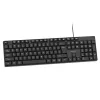 Savio KB-01 toetsenbord home/office USB QWERTY US Engels zwart