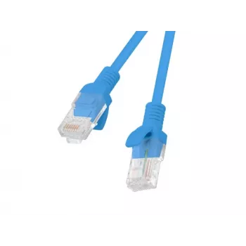 Patchkabel LANBERG PCU6-20CC-0300-B RJ45 Cat.6 3 m blauw U/UTP CCA 250 MHz