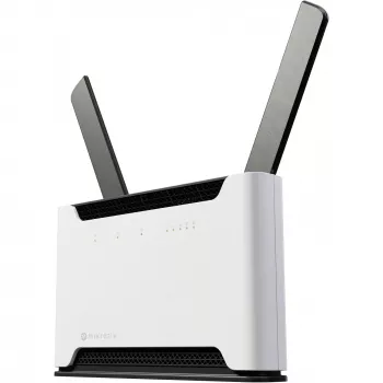 MikroTik Chateau LTE18 AX - draadloze router - 5-poorts switch - GigE, 2,5 GigE - Wi-Fi 5, Wi-Fi 6 - dual-band (S53UG+5HAXD2HAXD-TC&EG18-EA)