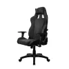 Console-gamingstoel Arozzi Avanti Dark Grey SoftFabric — gevoerde zitting, max. belasting 120 kg