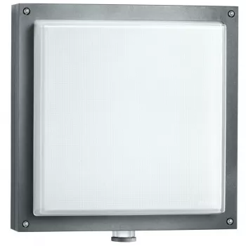 Buitenwandlamp Steinel L 690 S PMMA, LED 8,5 W, antraciet, PIR-sensor 360°/7 m, aluminium/kunststof, 220–240 V