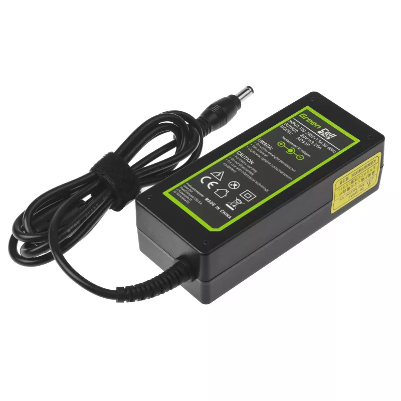 Green Cell AD33P voeding/adapter indoor 65 W zwart