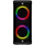 Draagbare luidspreker SVEN PS-950, zwart, uitgangsvermogen 2x80W (RMS), TWS, Bluetooth, IPx4, FM, USB, microSD, LED-display, lithiumaccu