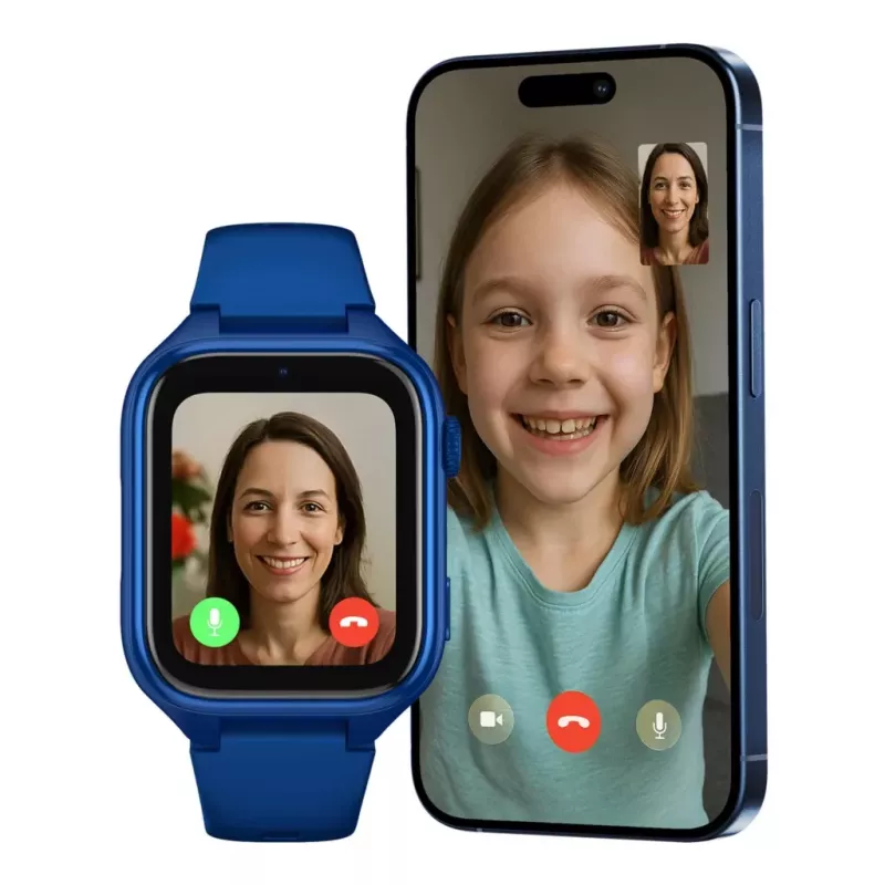 Smartwatch Stelio Junior 4G ST-SWJ101-NB – 4G-kinderhorloge, marineblauw