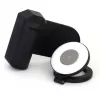 Selfielamp RealPower Selfie MagFree LED zwart wit ABS PU